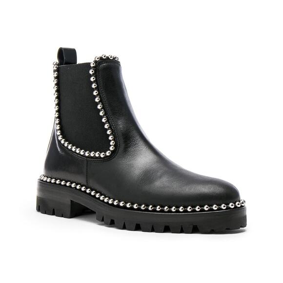 Alexander Wang Shoes - ALEXANDER WANG Spencer Leather Chelsea Boots 39 1/9